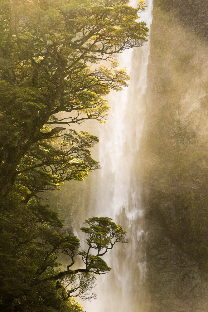 Devil's Punchbowl Waterfall, Arthur's Pass, Neuseeland