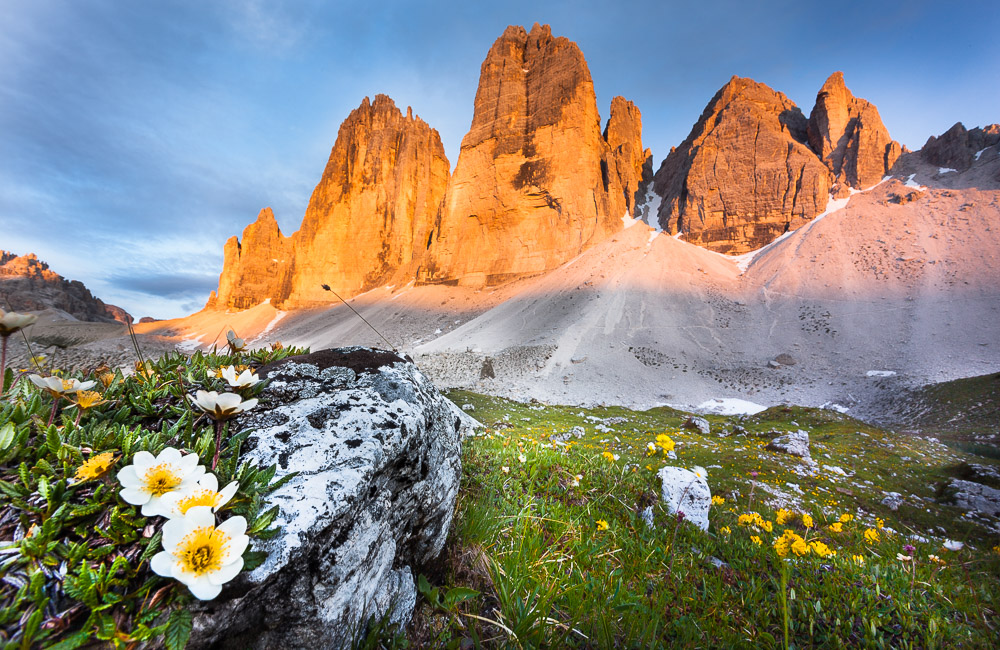 Im Schatten der Zinnen, Südtirol, Dolomiten, Italien