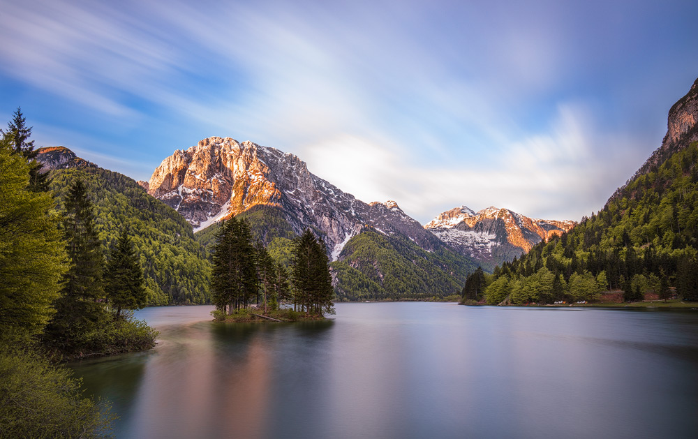 Lago del Predil, Raibler See, Friaul-Julisch Venetien, Italien