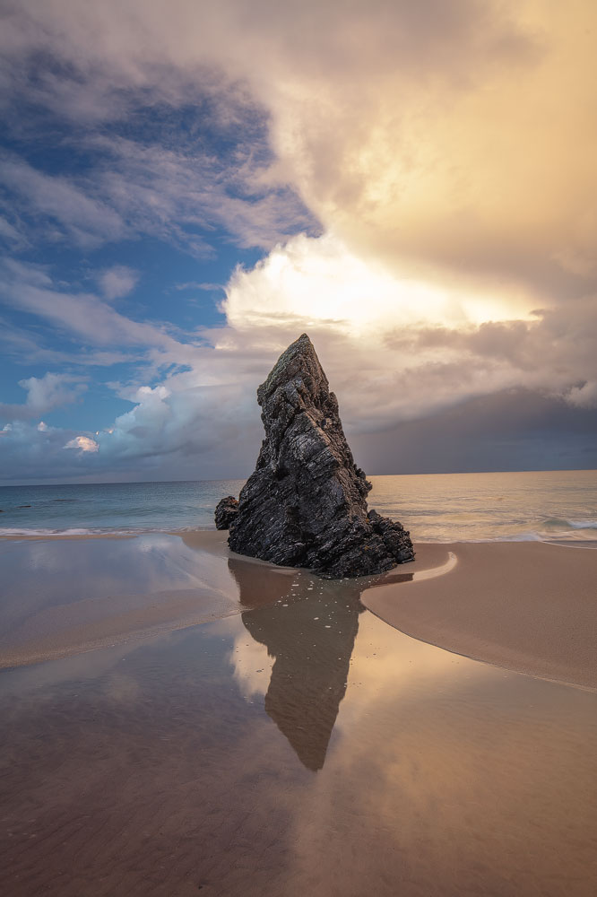 Sango Bay Rock, Sango Bay, Schottland