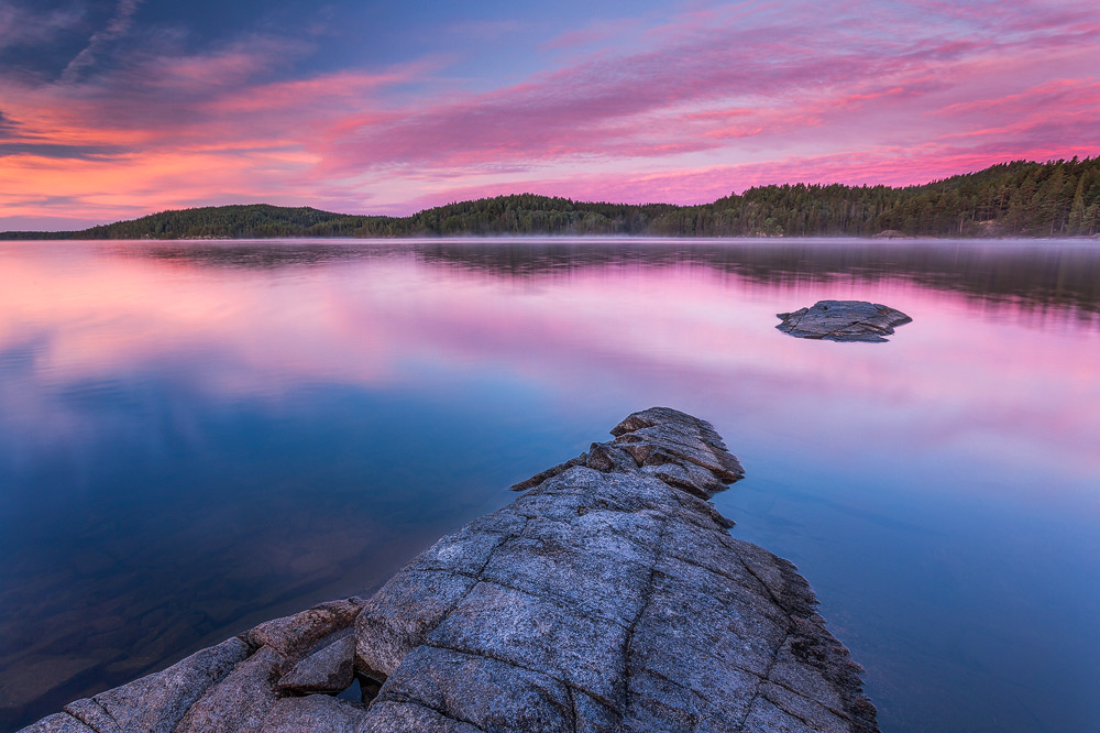 Stora Le Sunset, Dalsland, Schweden