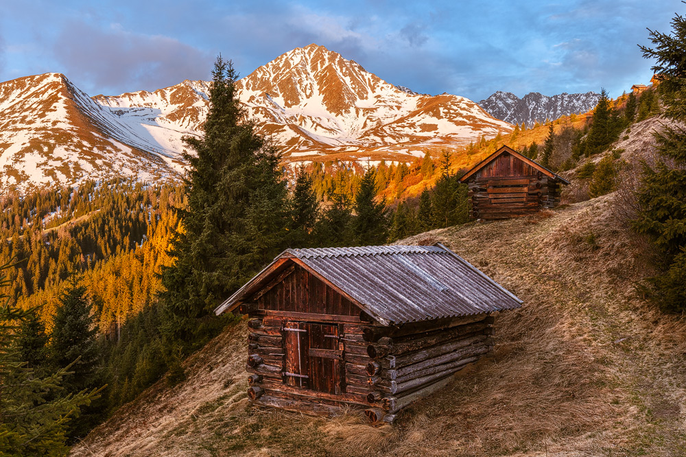 Drei Stadl, Rosskogel, Oberperfuss, Stubaier Alpen