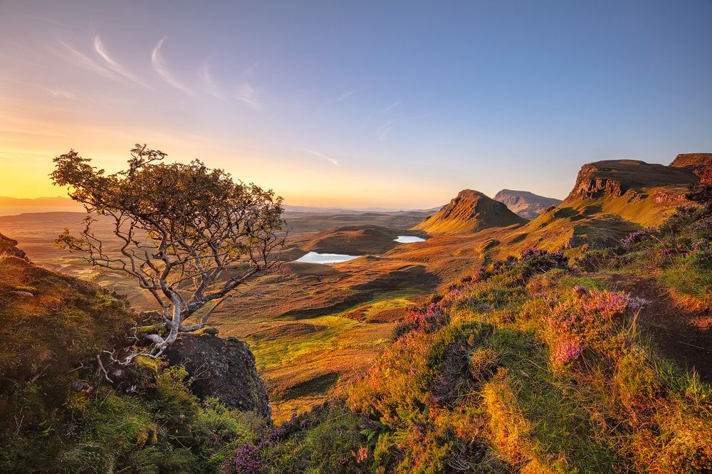 Viel Natur auf der Insel Skye in Schottland