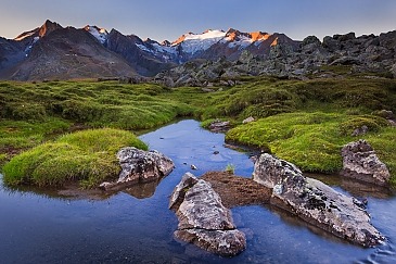 Guten Morgen, Gletscher, Stubaier Alpen, Tirol, Österreich