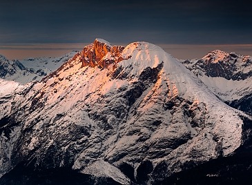 Portrait of a Mountain, Hohe Munde, Mieminger Kette, Tirol, Österreich