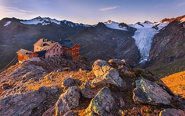 Ramolhaus (DAV Sektion Hamburg und Niederelbe e.V.) ,Ötztaler Alpen, Tirol, Österreich