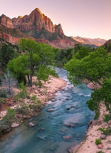 The Watchman, Zion Nationalpark, Utah, USA